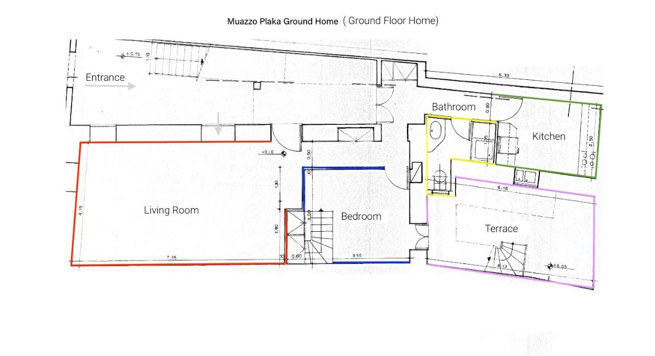 Muazzo Plaka Homes, Upper Home With Balcony & Ground Home No Balcony, By Thinkvilla Αθήνα Εξωτερικό φωτογραφία